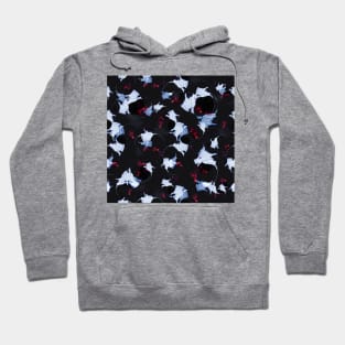 Schmetterling Pattern Hoodie